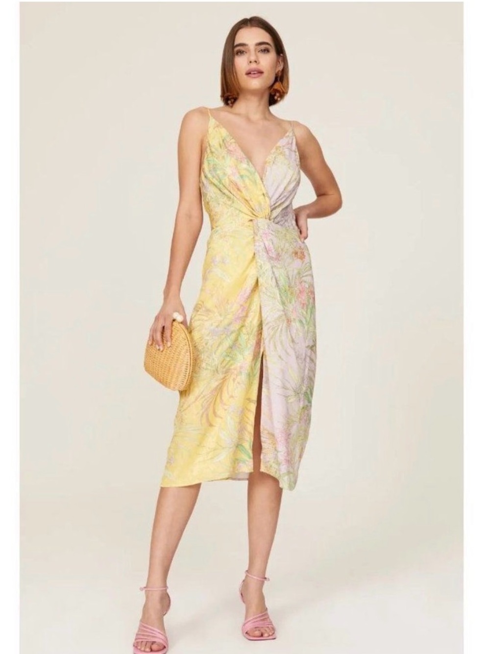 Delfi New Frankie Floral Midi Dress